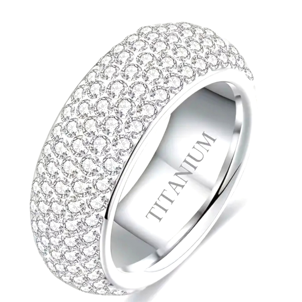 Titanium| Steel | RING | SZ 7